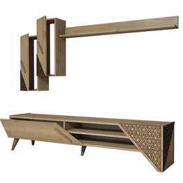 Hanah Home Beril - Oak Mueble para TV